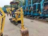2023 Komatsu PC18MR-3 mini excavator, front three-quarter view