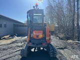 2019 Hitachi ZX38U-6 mini excavator, rear view