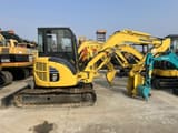 2024 Komatsu PC40 MR mini excavator side view