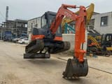 2016 Hitachi Zaxis 50U mini excavator, front three-quarter view