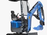 2026 Kubota R13 PRO mini excavator, side view