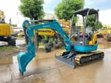 2024 Kubota U-20 mini excavator, side view