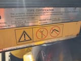 2020 Komatsu PC09-1 mini excavator identification plate detail