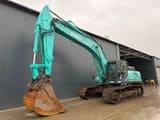 2014 Kobelco SK500LC-9 crawler excavator side view