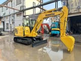 2022 Komatsu PC56-7 mini excavator, side view