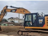 2014 Caterpillar 323EL crawler excavator side view
