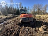 2011 Kubota KX080-3 crawler excavator, rear view