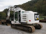 2014 Caterpillar 320EL crawler excavator, rear three-quarter view