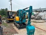 2022 Kubota U-30 mini excavator, front three-quarter view