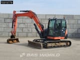 2014 Kubota KX080-4 mini excavator, side view