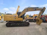 2024 Caterpillar 320GX crawler excavator, side profile view