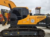 2021 Hyundai R210-9S crawler excavator, side view