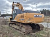 2008 CASE CX290B crawler excavator, rear three-quarter view