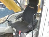 2014 Liebherr R974C material handler interior cab view