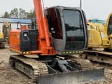 Hitachi Zaxis 70 mini excavator, front three-quarter view