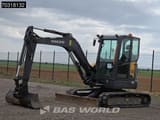 2021 Volvo ECR50F mini excavator, side view