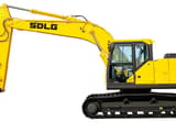 2025 SDLG E6215H crawler excavator, side profile view