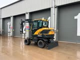 2023 Hyundai HW65A wheel excavator, side profile view