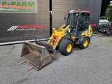 2017 Mustang AL540 mini excavator, front three-quarter view