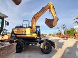 2019 Hyundai HW180 wheel excavator side view