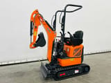 2025 Kubota CRE120 mini excavator, side profile view