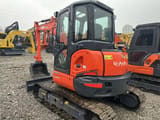 2024 Kubota KX163 mini excavator, rear three-quarter view