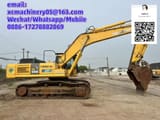 2020 Komatsu PC400 crawler excavator, side view