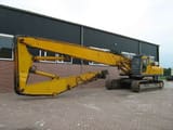 2008 Komatsu PC450HRD-8 crawler excavator, side view