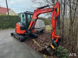 2020 Kubota U36-4 mini excavator, side view