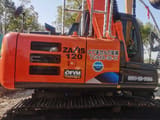 2020 Hitachi Zaxis 120 crawler excavator side view