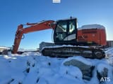 2013 Hitachi Zaxis 180LC crawler excavator, side view