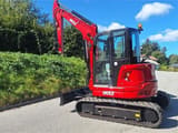 Mole M60ZT mini excavator, side view