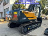 2024 Hyundai HX225HD crawler excavator, rear three-quarter view
