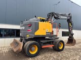 2015 Volvo EWR150E wheel excavator, rear three-quarter view