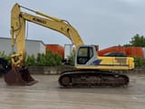 2006 Kobelco SK480LC crawler excavator side view