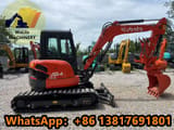 2023 Kubota U50-4 mini excavator, side view