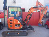 2024 Hitachi ZX33U-6 mini excavator, side profile view