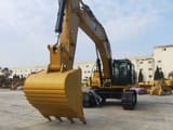 2026 Caterpillar 350 crawler excavator, front three-quarter view