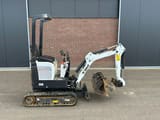 2008 Bobcat E08 mini excavator, side view