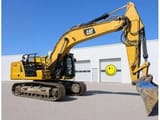 2019 Caterpillar 336 crawler excavator, side profile view