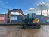 2023 XCMG XE80E mini excavator side view