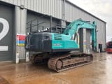 2022 Kobelco SK300LC-10E crawler excavator rear three-quarter view