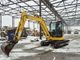 2020 Komatsu PC55MR-5 mini excavator, side profile view