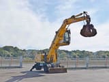 2008 Liebherr A316 material handler, side view