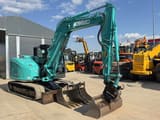 2020 Kobelco SK85MSR-7 mini excavator, side view