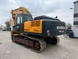 2008 Hyundai R320NLC-7A crawler excavator, rear three-quarter view