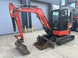 2022 Kubota U36-4 mini excavator, side view
