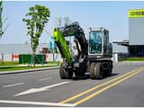 2025 Zoomlion ZE150WG wheel excavator, front three-quarter view