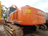 2023 Hitachi ZX350H-3 excavator, rear three-quarter view