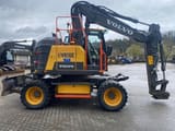 2021 Volvo EWR 130 E wheel excavator, side view